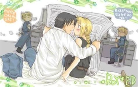 Sweet Kiss Edward Elric X Roy Mustang Photo Fanpop