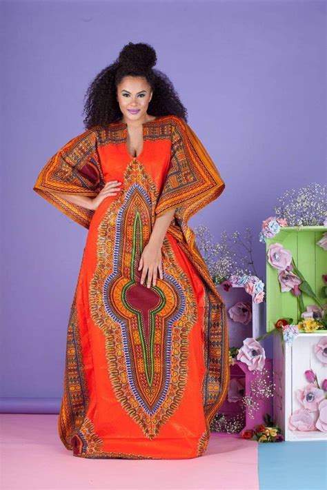 African Dashiki Dress African Attire African Fashion Dresses
