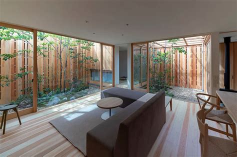Modern Japanese House Tucks In Three Courtyards Curbed
