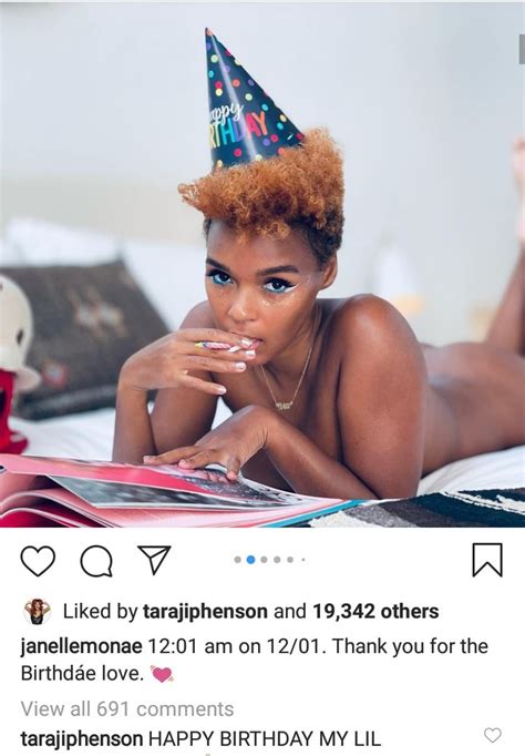 Janelle Monae Poses In Her Birthday Suit To Mark Her Birthday Photos
