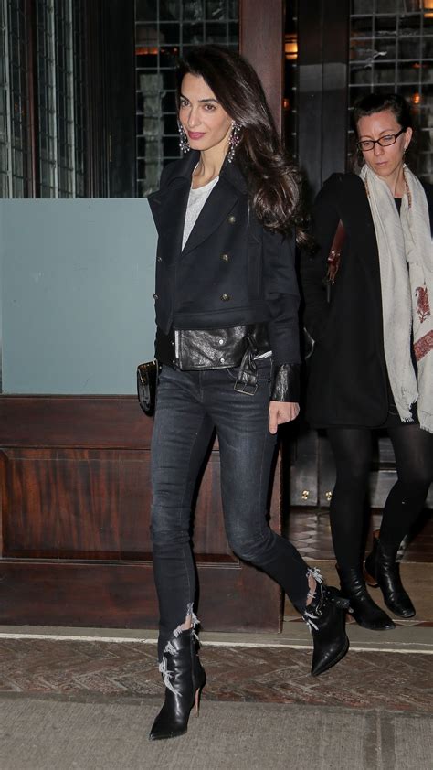 Amal Clooney Takes Her Wardrobe To An Edgy New Place Vogue