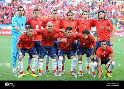 The Chile Team Pose For Photographers Hi Res Stock Photography And