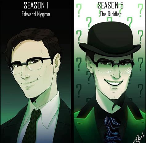 Riddler Gotham Gotham Villains Batman Joker Super Villains Gotham