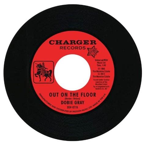 Dobie Gray Out On The Floor The In Crowd 45 Outta Sight 7 Vinyl
