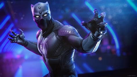 Marvels Avengers Black Panther Si Mostra In Una Nuova Immagine Ufficiale