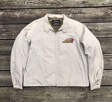 Free shipping for many products! INDIAN MOTORCYCLE Vintage 80s Khaki Fleece Lined Mechanic ...