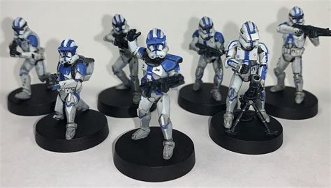 Built To Order Star Wars Legion Phase Ii Clone Troopers Built Etsy