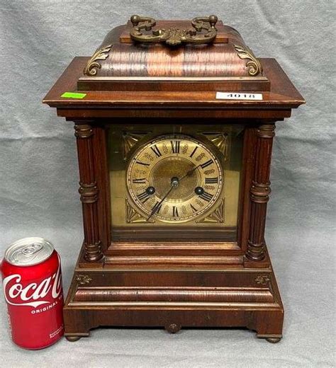 Antique German Mantle Clock Dixons Auction At Crumpton