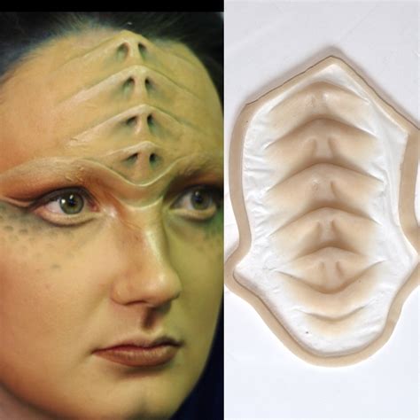 Alien Prosthetic Sfx Makeup Silicone Appliance Halloween Finland