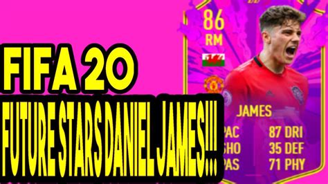 The player's height is 170cm | 5'6. NEW FUTURE STARS DANIEL JAMES!!! (EASY) (FIFA 20 ULTIMATE ...