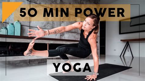 50 Minute Power Yoga For Strength And Presence Breathe And Flow Yoga