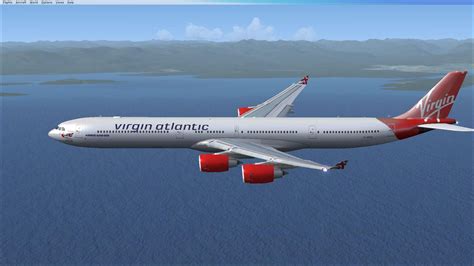 Virgin Atlantic Airways Airbus A340 600 G Vred For Fsx