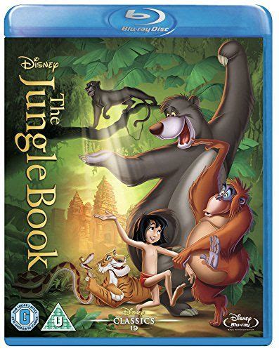 The Jungle Book Blu Ray 1967 Region B And C