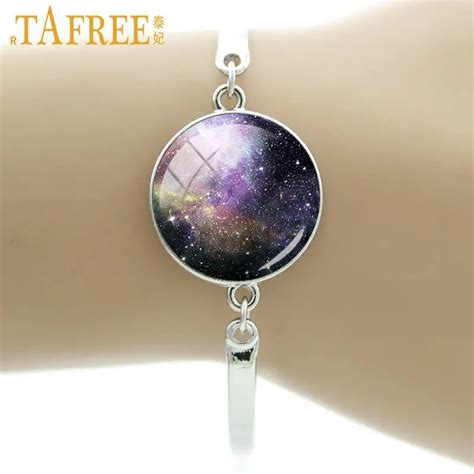 Aliexpress Com Buy Tafree New Galaxy Nebula Charms Bracelet For