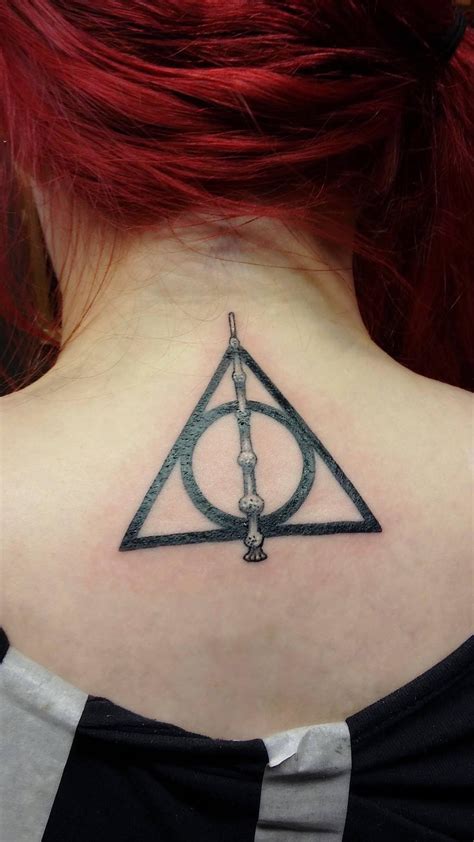 Harry Potter Tattoo Deathly Hallows By Trixena On Deviantart