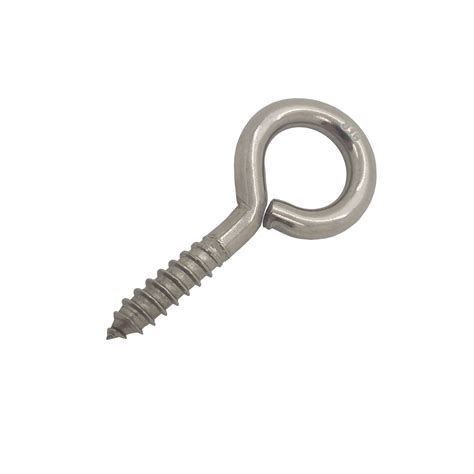3mm X 8mm Id X 33mm A4 Aisi 316 Stainless Steel Screw Eye 208164168
