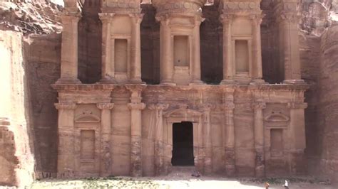 The Monastery Al Deir الدير At Petra Jordan Youtube