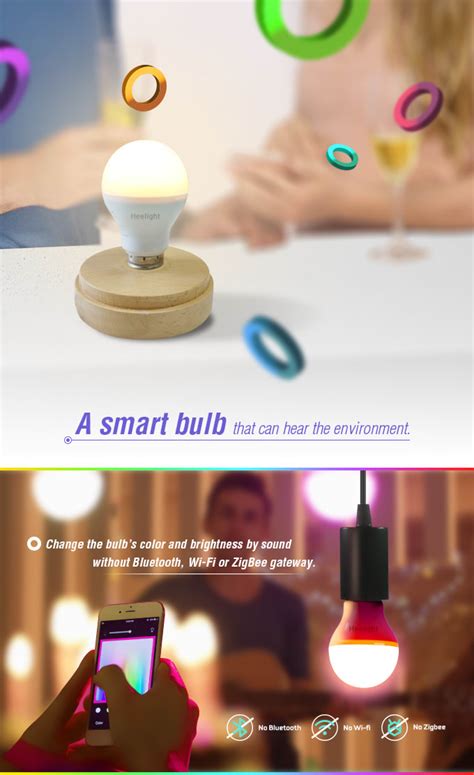 Heelight A Smart Bulb That Reacts To Sound 소리에 반응하는 스마트 조명 네이버 블로그
