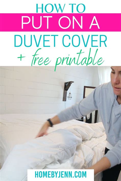How To Put On A Duvet Cover Duvet Covers Duvet Cover