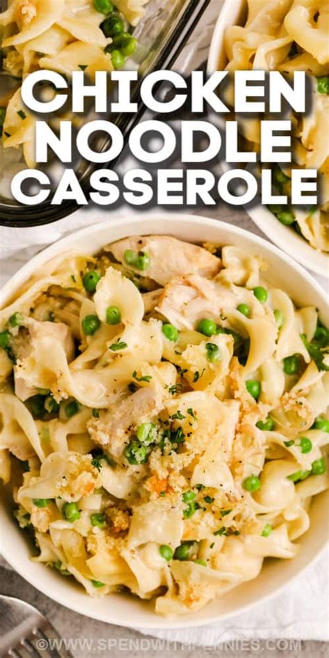 Straightforward Rooster Noodle Casserole Spend With Pennies TrendyOffer