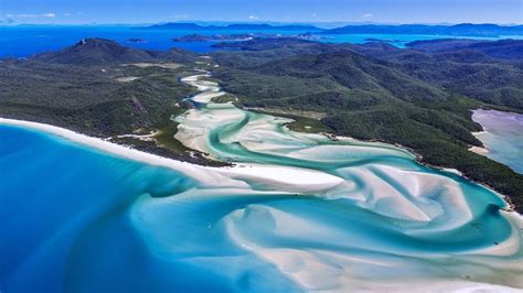 Most Beautiful Place In The World Whitsundays Whitehaven Beach In