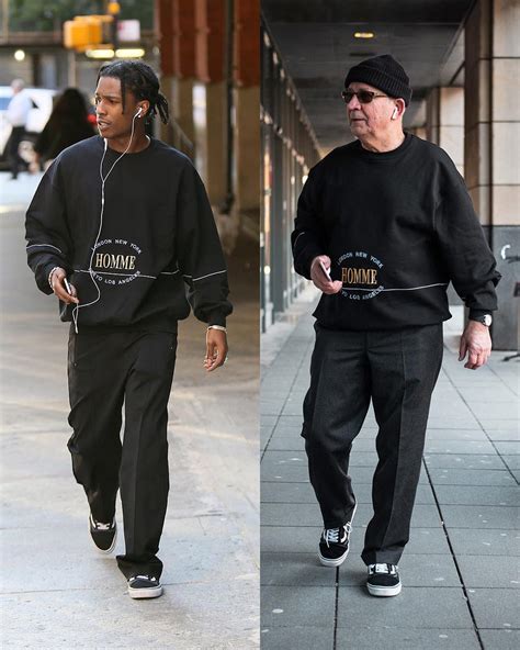 See more ideas about asap rocky, asap rocky outfits, pretty flacko. INSPO Grampa imitates Asap Rocky's outfit. : streetwear