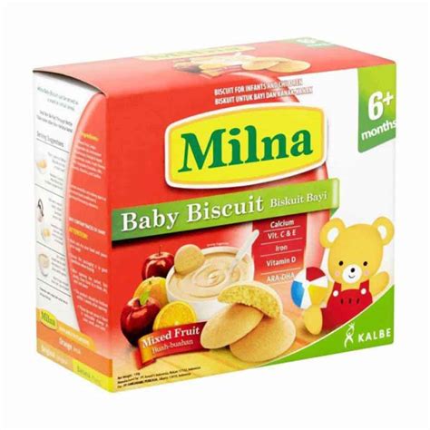 Milna Baby Biscuit Mixed Fruit 130g All Day Supermarket