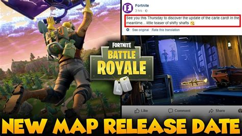 The fortnite 15.21 patch has been officially announced and will be released on jan. NEW CITY RELEASE DATE: Fortnite Battle Royale NEW Map ...