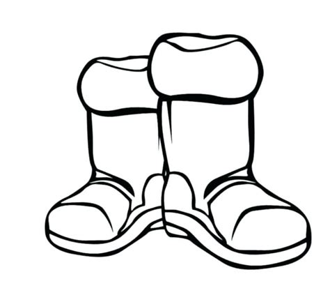Even though coloring in is a great hobby when you are by yourself, you can also do it with friends as a social activity. Rain Boots Coloring Page at GetColorings.com | Free printable colorings pages to print and color