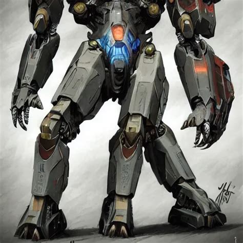 A Jaeger From Pacific Rim Concept Art Stable Diffusion Openart