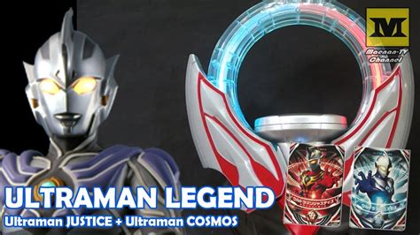 Dx Orb Ring Ultraman Justice Cosmos Ultraman Legend Youtube