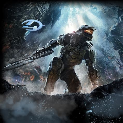 Rendered Bits Halo 4 Ipad Wallpaper