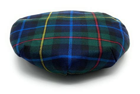 Gents Pure Wool Smith Tartan One Size Flat Cap Made In Etsy Uk