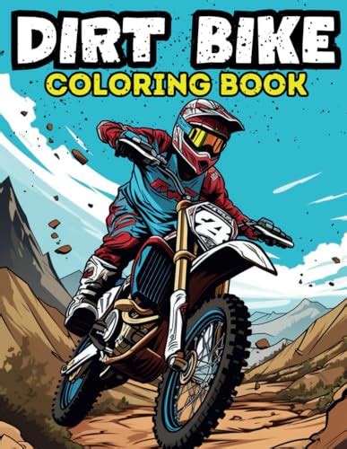 Dirt Bike Coloring Book for Kids: Motocross and Motorbike Illustrations