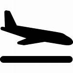 Landing Icon Airport Plane Clipart Icons Airplane