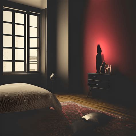 Sexy Background Bedroom Dark Aesthetic Shadows Dark Red Black Neon · Creative Fabrica