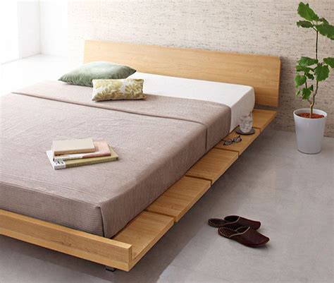 Diy Platform Beds Diy Reclaimed Wooden Bed Easy Do It Yourself Bed