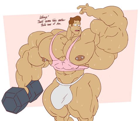 Rule 34 Abs Biceps Bulge Gay Hyper Muscles Male Male Focus Male Only