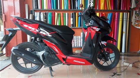 Decal Stiker New Vario 125 Liverry Malaysia Mantap Youtube 