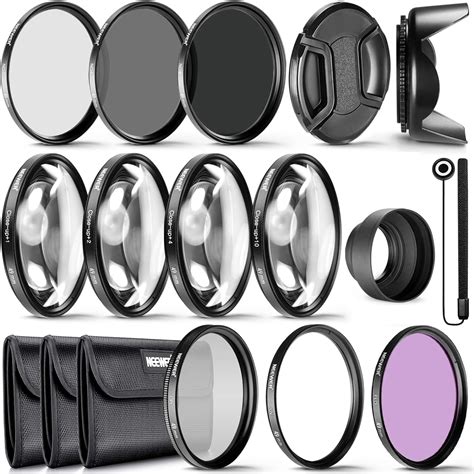 Neewer 49mm Lens Filter And Accessory Kit Includes Uv Uk