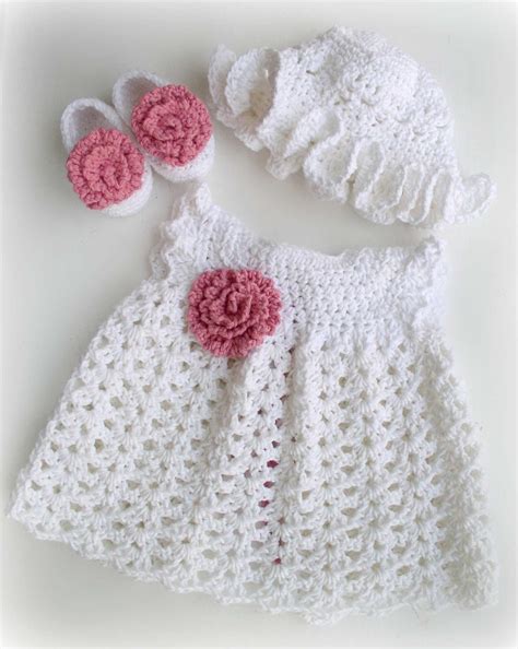 Crochet Baby Girl Baby Dress Crochet