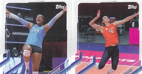 2021 Topps Athletes Unlimited Volleyball Set Break And Review