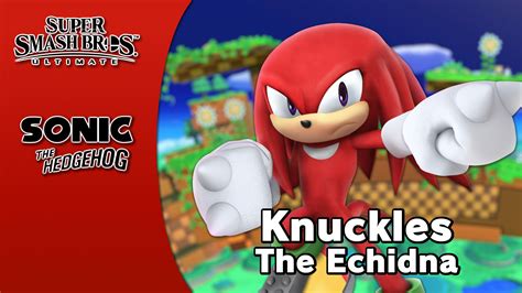 Knuckles Generations Over Sonic Super Smash Bros Ultimate Mods