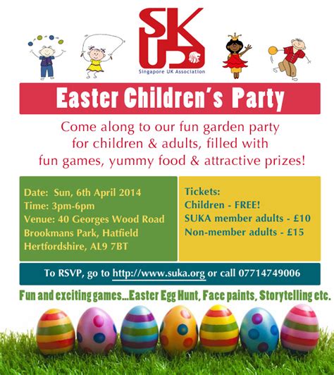 Happy children's day wishes, children's day messages and quotes in english. SUKA's Easter Children's Party! *New date: 26 April ...