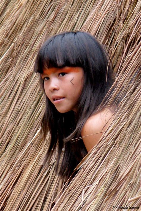 Índios Kuikuros Beautiful Children Native People People Of The World