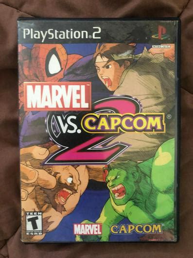 Marvel Vs Capcom 2 Box And Manual Only Playstation 2