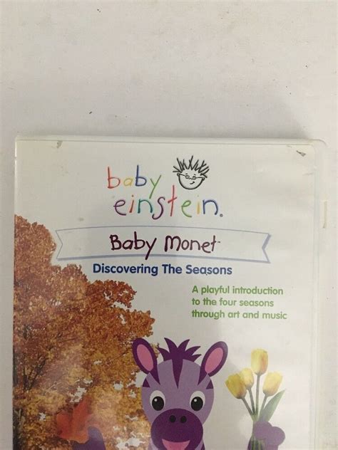Disneys Baby Einstein Baby Monet Discovering Seasonsdvd2005tested