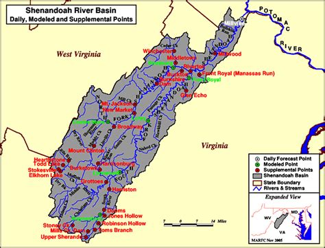 Shenandoah River Basin Shenandoah River River Basin Shenandoah