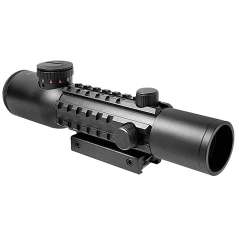 Barska Electro Sight 4x28 Ir Riflescope 157392 Rifle Scopes And