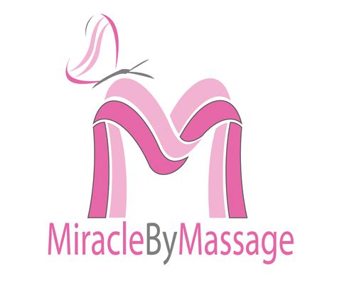 modern professional massage logo design for miracle by massage by lasvegasdesigner design